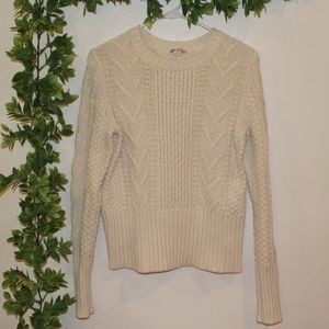 Gap Cream Knit Sweater